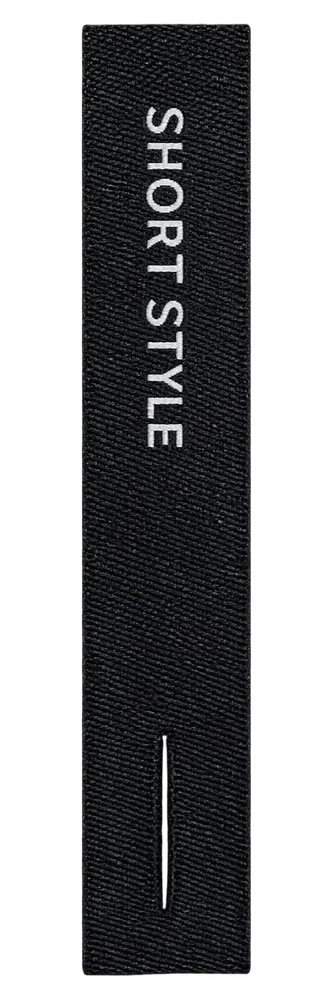 Button Woven Label